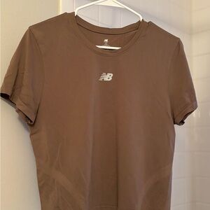 New Balance Women’s Short Sleeve Tee - Brown